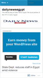 Mobile Screenshot of dailynewsegypt.wordpress.com