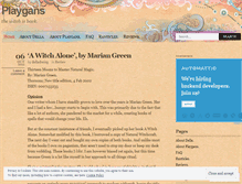 Tablet Screenshot of playgans.wordpress.com