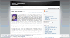 Desktop Screenshot of ningharmanto.wordpress.com