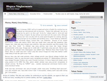 Tablet Screenshot of ningharmanto.wordpress.com