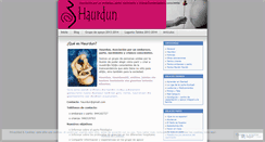 Desktop Screenshot of haurdun.wordpress.com