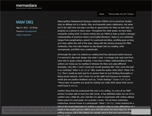 Tablet Screenshot of mermaidlara.wordpress.com