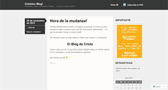 Desktop Screenshot of cristomc.wordpress.com