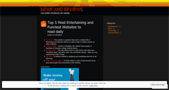 Desktop Screenshot of newsreviewsforall.wordpress.com