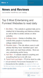 Mobile Screenshot of newsreviewsforall.wordpress.com