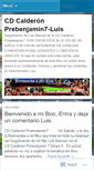 Mobile Screenshot of luiscalderonfc.wordpress.com