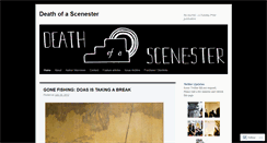 Desktop Screenshot of deathofascenester.wordpress.com