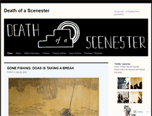 Tablet Screenshot of deathofascenester.wordpress.com