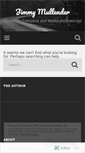 Mobile Screenshot of jimmymullender.wordpress.com