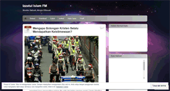 Desktop Screenshot of izisfm.wordpress.com