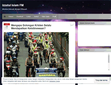 Tablet Screenshot of izisfm.wordpress.com