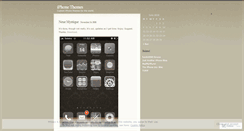 Desktop Screenshot of iphonetheme.wordpress.com