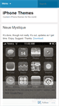 Mobile Screenshot of iphonetheme.wordpress.com