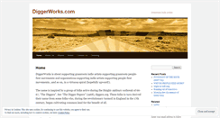 Desktop Screenshot of diggerworks.wordpress.com