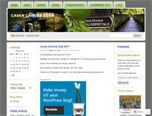 Tablet Screenshot of cavancameraclub.wordpress.com