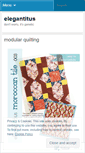 Mobile Screenshot of elegantitus.wordpress.com