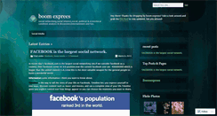 Desktop Screenshot of boomexprees.wordpress.com