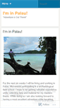 Mobile Screenshot of elizabethinpalau.wordpress.com