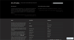 Desktop Screenshot of codart.wordpress.com