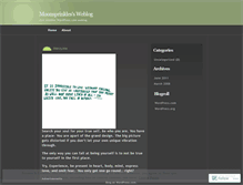 Tablet Screenshot of moonsprinkles.wordpress.com