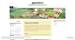 Desktop Screenshot of ggisolutions.wordpress.com