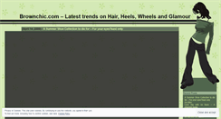 Desktop Screenshot of brownchictalks.wordpress.com