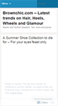 Mobile Screenshot of brownchictalks.wordpress.com