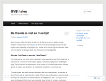Tablet Screenshot of gvbhalen.wordpress.com