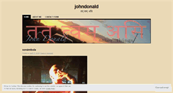 Desktop Screenshot of johndonald.wordpress.com