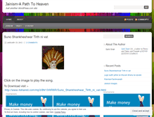 Tablet Screenshot of jainwebworld.wordpress.com