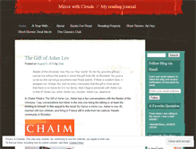 Tablet Screenshot of mirrorwithclouds.wordpress.com