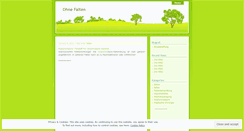 Desktop Screenshot of ohnefalten.wordpress.com