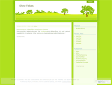 Tablet Screenshot of ohnefalten.wordpress.com