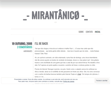 Tablet Screenshot of mirantanico.wordpress.com