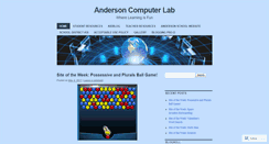 Desktop Screenshot of andersoncomputerlab.wordpress.com