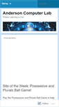 Mobile Screenshot of andersoncomputerlab.wordpress.com
