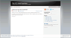 Desktop Screenshot of gclsouthexperience.wordpress.com