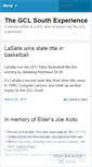 Mobile Screenshot of gclsouthexperience.wordpress.com