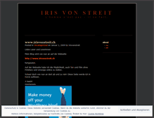 Tablet Screenshot of irisvonstreit.wordpress.com