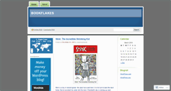 Desktop Screenshot of bookflakes.wordpress.com
