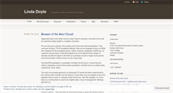 Desktop Screenshot of ledoyle.wordpress.com