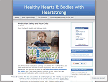 Tablet Screenshot of heartstrong.wordpress.com