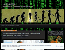 Tablet Screenshot of legnalenja.wordpress.com