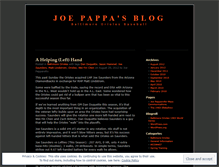 Tablet Screenshot of joepop.wordpress.com