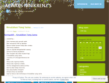 Tablet Screenshot of ninikrenz.wordpress.com