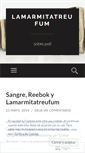 Mobile Screenshot of lamarmitatreufum.wordpress.com