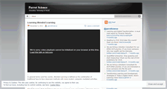 Desktop Screenshot of parrotscience.wordpress.com