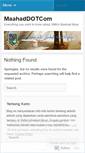 Mobile Screenshot of maahadmuar101.wordpress.com