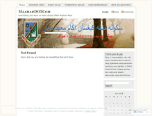 Tablet Screenshot of maahadmuar101.wordpress.com