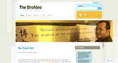 Desktop Screenshot of albertobroneo.wordpress.com
